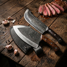 The Meat Lover's Set — 3-Piece Hand Forged Knife Set by Xcutlery — view 4