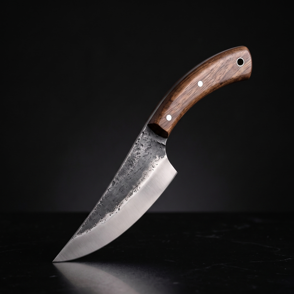 Hellfang 5" Hand Forged Butcher Knife, High Carbon Steel